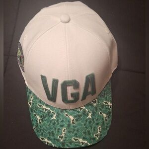 VGA Veteran Golfers Association Armed Forces Cup White Camo Hat Cap Golf Logo